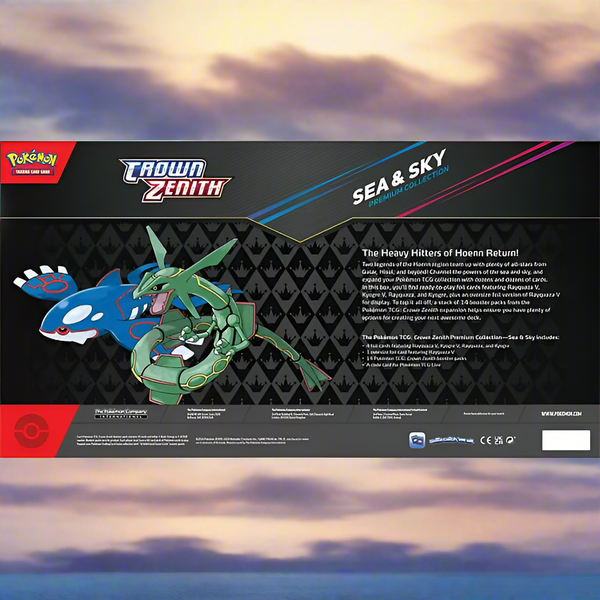 CROWN ZENITH SEA AND SKY BOX Poke Guru Trading Cards CROWN ZENITH SEA AND SKY BOX Poke Guru Trading Cards