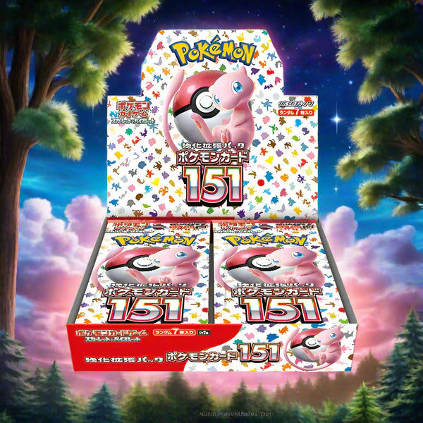 ポケモン - from japan　ポケモンカード　151 3BOX vユニ5BOX NEW* Opening Pokemon Card 151 Booster Box ( ポケモンカード