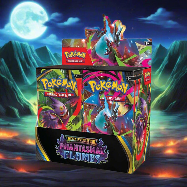 PHANTASMAL FLAMES BOOSTER BOX (SHIPS BY 11/14) Poke Guru Trading Cards PHANTASMAL FLAMES BOOSTER BOX (SHIPS BY 11/14) Poke Guru Trading Cards
