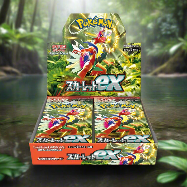 SCARLET EX BOOSTER BOX Poke Guru Trading Cards SCARLET EX BOOSTER BOX Poke Guru Trading Cards