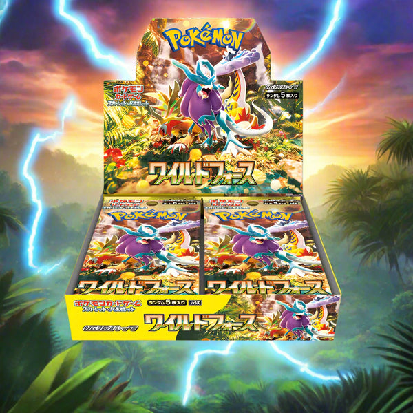 WILD FORCE BOOSTER BOX Poke Guru Trading Cards WILD FORCE BOOSTER BOX Poke Guru Trading Cards