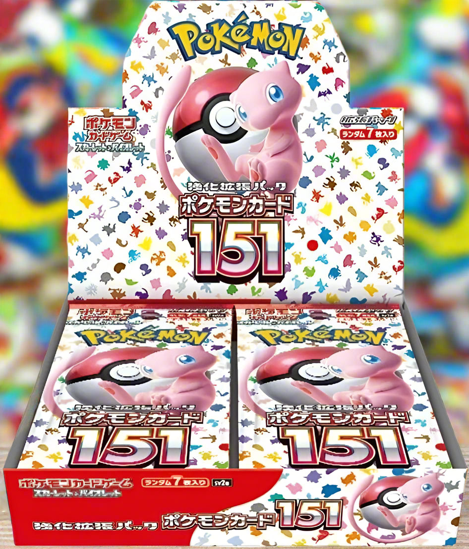 151 BOOSTER BOX CASE OF 12 – Poke Guru Trading Cards