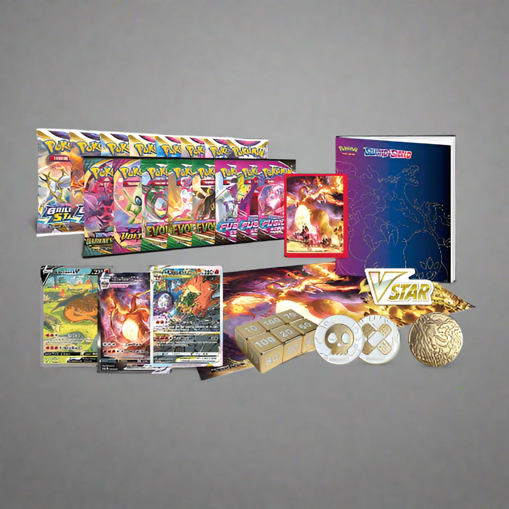 CHARIZARD ULTRA PREMIUM COLLECTION BOX CASE OF 4 Poke Guru Trading Cards CHARIZARD ULTRA PREMIUM COLLECTION BOX CASE OF 4 Poke Guru Trading Cards