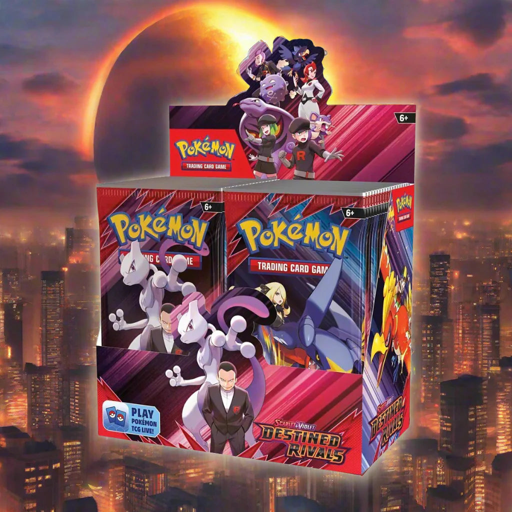 DESTINED RIVALS BOOSTER BOX Poke Guru Trading Cards DESTINED RIVALS BOOSTER BOX Poke Guru Trading Cards