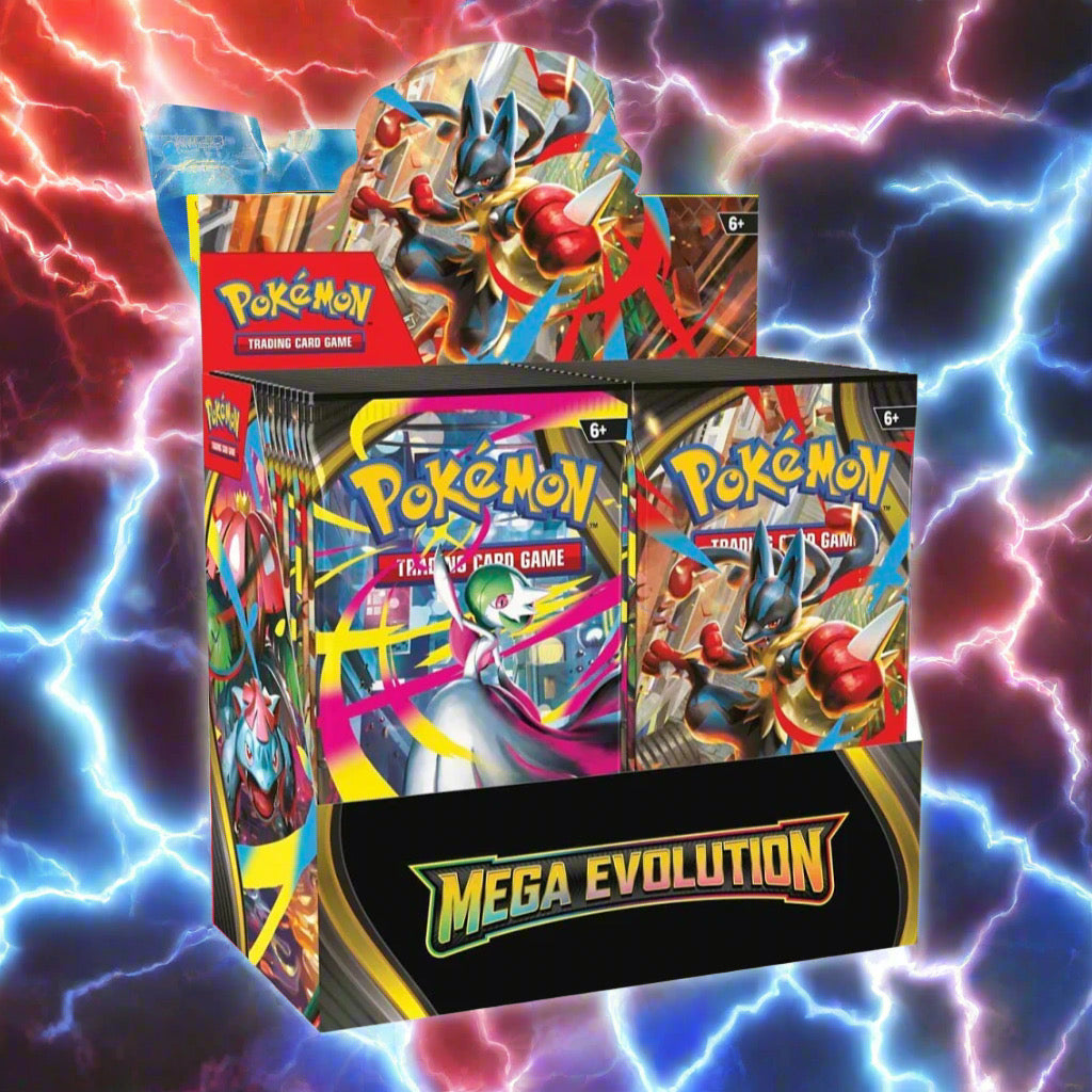 MEGA EVOLUTION ENHANCED BOOSTER BOX (SHIPS BY 9/26) Poke Guru Trading Cards MEGA EVOLUTION ENHANCED BOOSTER BOX (SHIPS BY 9/26) Poke Guru Trading Cards