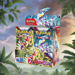 SCARLET & VIOLET BOOSTER BOX CASE OF 6 Poke Guru Trading Cards SCARLET & VIOLET BOOSTER BOX CASE OF 6 Poke Guru Trading Cards