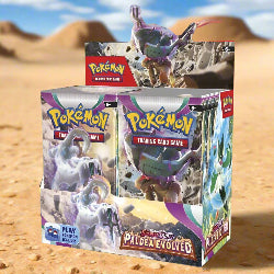 PALDEA EVOLVED BOOSTER BOX CASE OF 6 Poke Guru Trading Cards PALDEA EVOLVED BOOSTER BOX CASE OF 6 Poke Guru Trading Cards