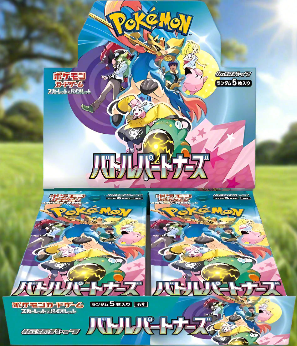 BATTLE PARTNERS BOOSTER BOX Poke Guru Trading Cards BATTLE PARTNERS BOOSTER BOX Poke Guru Trading Cards