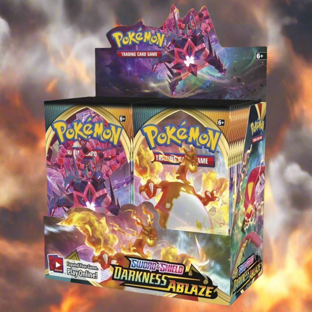 DARKNESS ABLAZE BOOSTER BOX Poke Guru Trading Cards DARKNESS ABLAZE BOOSTER BOX Poke Guru Trading Cards