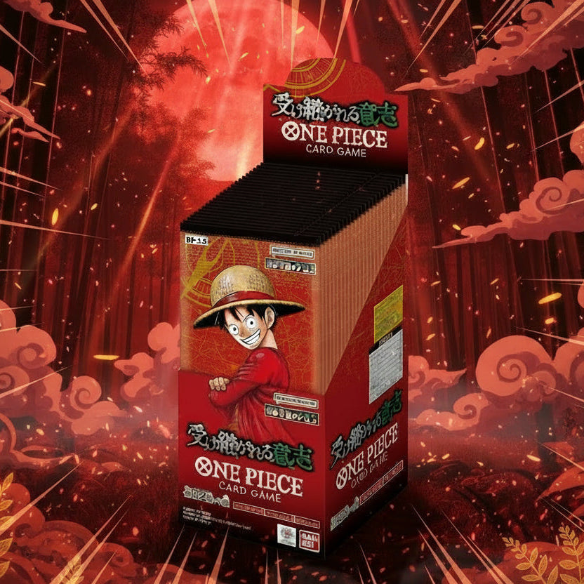 JAPANESE OP13 CARRYING ON HIS WILL BOOSTER BOX