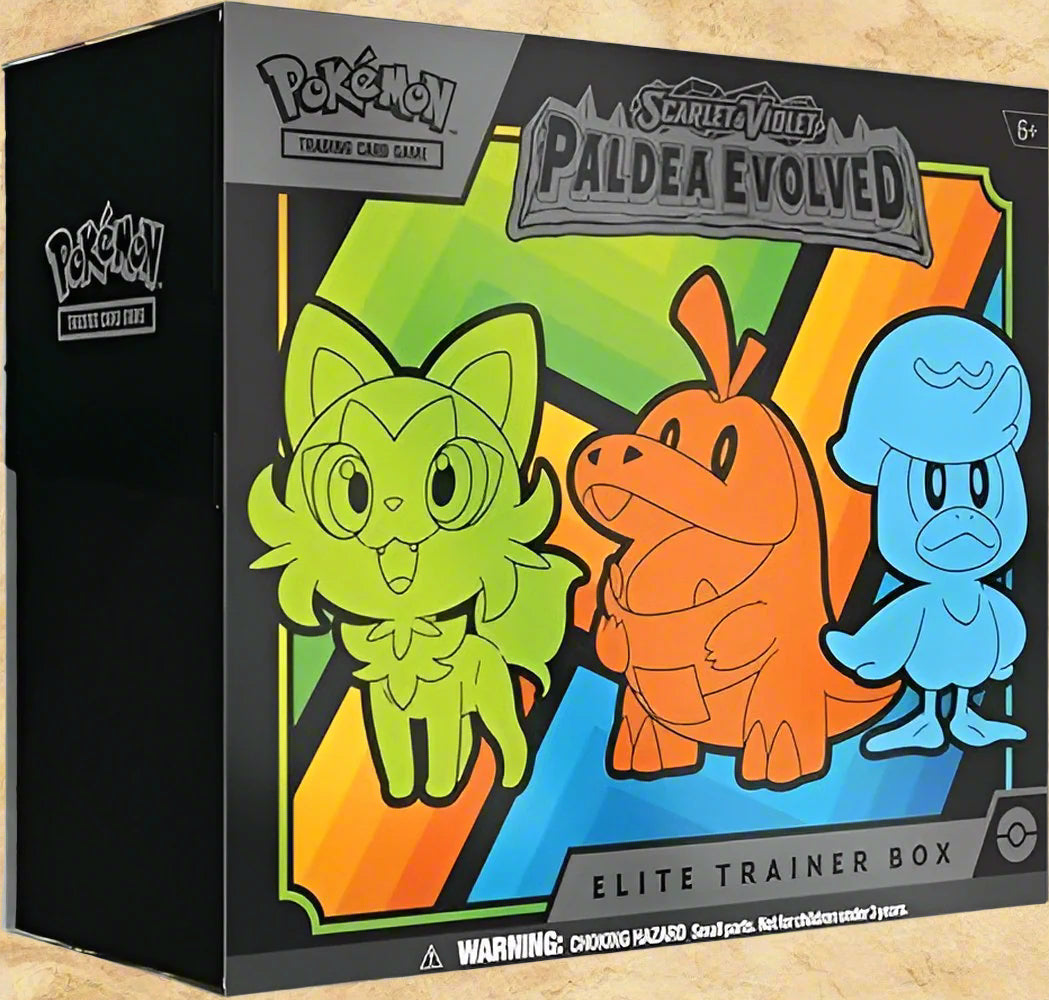 PALDEA EVOLVED ELITE TRAINER BOX