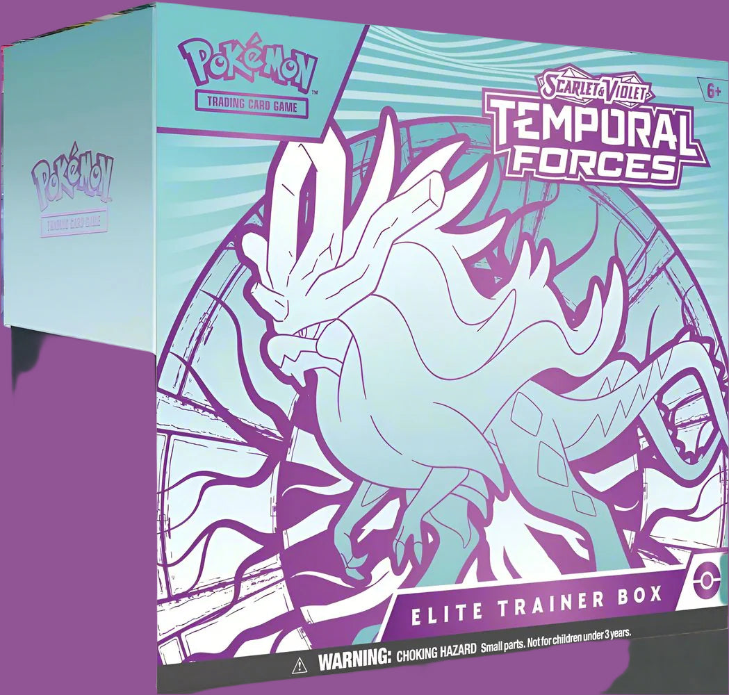 TEMPORAL FORCES ELITE TRAINER BOX Poke Guru Trading Cards TEMPORAL FORCES ELITE TRAINER BOX Poke Guru Trading Cards